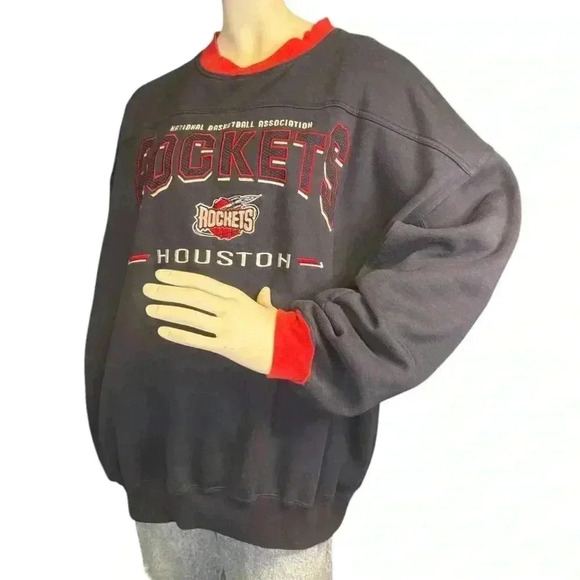 00’ Houston Rockets Size XL Vintage Sweater. - Picture 1 of 11